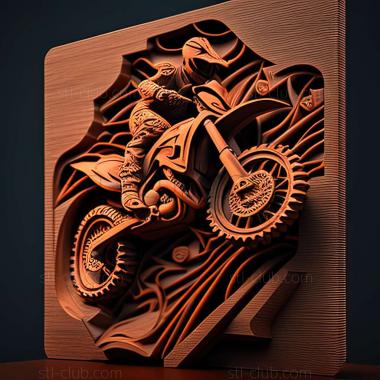 3D мадэль KTM 50 SX (STL)